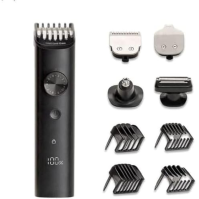 Xiaomi Grooming Kit Pro Více náhradních hlavic Hodnocení IPX7 Plně omyvatelné vodou Rychlé nabíjení